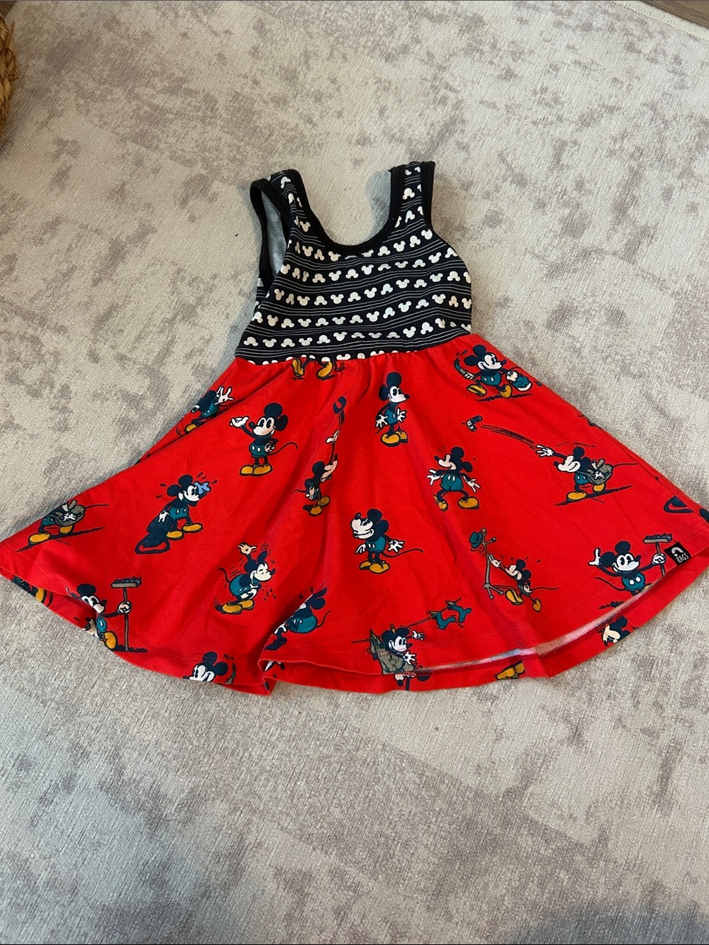 Rags Disney Minnie Mouse tank swing dress size 2T